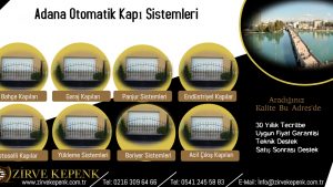 Adana Otomatik Kapı Sistemleri